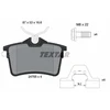 Image de Kit De Plaquettes De Frein, Frein À Disque 2476501 Textar Textar 2476501 Citroen;Ds;Peugeot