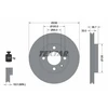 Image de Disque De Frein Textar 92012103 Audi;Seat;Volkswagen