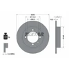 Image de Disque De Frein Textar 92083003 Mitsubishi;Volvo