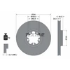 Image de Disque De Frein Textar 92103803 Ford