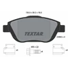 Image de Kit De Plaquettes De Frein, Frein À Disque Q+ 2488301 Textar Textar 2488301 Citroen;Ds;Fiat;Jeep;Opel;Peugeot