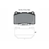 Image de Jeu De Plaquettes De Frein 2332502 Textar Textar 2332502 Cadillac;Chevrolet;Opel;Tesla