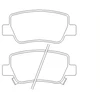 Image de Jeu De Plaquettes De Frein 2488501 Textar Textar 2488501 Toyota