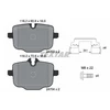 Image de Kit De Plaquettes De Frein, Frein À Disque Q+ 2470301 Textar Textar 2470301 Bmw