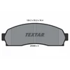 Image de Kit De Plaquettes De Frein, Frein À Disque 2506801 Textar Textar 2506801 Ford Usa
