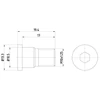 Image de Vis, Disque De Frein Textar Tpm0007 Alfa Romeo;Fiat;Jeep;Opel;Saab;Vauxhall