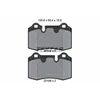 Image de Kit De Plaquettes De Frein, Frein À Disque 2016501 Textar Textar 2016501 Aston Martin
