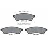Image de Kit De Plaquettes De Frein, Frein À Disque 2474401 Textar Textar 2474401 Chevrolet