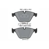 Image de Kit De Plaquettes De Frein, Frein À Disque Q+ 2468801 Textar Textar 2468801 Bmw