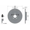Image de Disque De Frein Textar 92160103 Audi