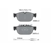Image de Kit De Plaquettes De Frein, Frein À Disque Q+ 2506901 Textar Textar 2506901 Citroen;Peugeot