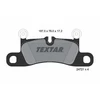Image de Kit De Plaquettes De Frein, Frein À Disque 2472101 Textar Textar 2472101 Porsche;Volkswagen