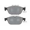 Image de Jeu De Plaquettes De Frein 2516002 Textar Textar 2516002 Audi
