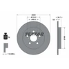 Image de Disque De Frein Textar 92224003 Subaru;Toyota