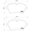 Image de Jeu De Plaquettes De Frein 2398404 Textar Textar 2398404 Mini