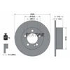 Image de Disque De Frein Textar 92228800 Nissan;Opel;Renault;Vauxhall