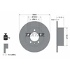Image de Disque De Frein Textar 92228700 Nissan;Opel;Renault;Vauxhall