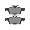 Image de Kit De Plaquettes De Frein, Frein À Disque Q+ 2521201 Textar Textar 2521201 Ford;Mazda;Volvo
