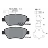 Image de Kit De Plaquettes De Frein, Frein À Disque Q+ 2370601 Textar Textar 2370601 Alfa Romeo;Citroen;Fiat;Peugeot