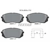 Image de Kit De Plaquettes De Frein, Frein À Disque Q+ 2520501 Textar Textar 2520501 Hyundai;Kia