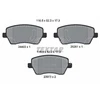 Image de Jeu De Plaquettes De Frein 2440301 Textar Textar 2440301 Nissan