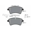 Image de Kit De Plaquettes De Frein, Frein À Disque Q+ 2469306 Textar Textar 2469306 Nissan;Renault