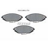 Image de Kit De Plaquettes De Frein, Frein À Disque Q+ 2526801 Textar Textar 2526801 Chevrolet