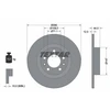 Image de Disque De Frein Textar 92238003 Peugeot