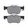 Image de Jeu De Plaquettes De Frein 2550601 Textar Textar 2550601 Bmw