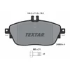 Image de Kit De Plaquettes De Frein, Frein À Disque Q+ 2486901 Textar Textar 2486901 Infiniti;Mercedes-Benz