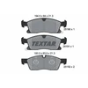 Image de Kit De Plaquettes De Frein, Frein À Disque Q+ 2519001 Textar Textar 2519001 Jeep