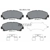 Image de Kit De Plaquettes De Frein, Frein À Disque 2514901 Textar Textar 2514901 Isuzu;Maxus