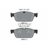 Image de Kit De Plaquettes De Frein, Frein À Disque 2553101 Textar Textar 2553101 Mercedes-Benz