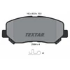 Image de Jeu De Plaquettes De Frein 2556401 Textar Textar 2556401 Mazda