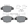Image de Kit De Plaquettes De Frein, Frein À Disque Q+ 2371403 Textar Textar 2371403 Fiat;Lancia
