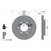 Image de Disque De Frein Textar 92128803 Mitsubishi