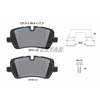 Image de Kit De Plaquettes De Frein, Frein À Disque 2572001 Textar Textar 2572001 Land Rover