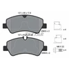 Image de Kit De Plaquettes De Frein, Frein À Disque Q+ 2560301 Textar Textar 2560301 Ford