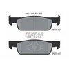 Image de Kit De Plaquettes De Frein, Frein À Disque Q+ 2570201 Textar Textar 2570201 Byd;Dacia;Renault;Smart