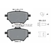 Image de Kit De Plaquettes De Frein, Frein À Disque Q+ 2583901 Textar Textar 2583901 Abarth;Alfa Romeo;Citroen;Ds;Fiat;Jeep;Lancia;Opel;Peugeot;Toyota;Vauxhall;Xpeng