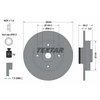 Image de Disque De Frein Textar 92202103 Citroen;Ds;Opel;Peugeot