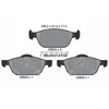 Image de Kit De Plaquettes De Frein, Frein À Disque Q+ 2580401 Textar Textar 2580401 Honda