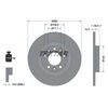 Image de Disque De Frein Textar 92267303 Citroen;Ds;Fiat;Jeep;Opel;Peugeot;Toyota;Vauxhall