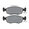 Image de Kit De Plaquettes De Frein, Frein À Disque Q+ 2543501 Textar Textar 2543501 Fiat