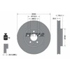 Image de Disque De Frein Textar 92160005 Audi