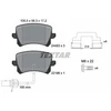 Image de Kit De Plaquettes De Frein, Frein À Disque 2448307 Textar Textar 2448307 Audi