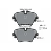 Image de Kit De Plaquettes De Frein, Frein À Disque 2561701 Textar Textar 2561701 Bmw;Mini;Toyota