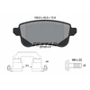 Image de Kit De Plaquettes De Frein, Frein À Disque Q+ 2210301 Textar Textar 2210301 Mitsubishi;Nissan;Renault