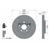 Image de Disque De Frein Textar 92268803 Fiat;Nissan;Opel;Renault;Vauxhall