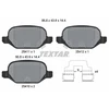 Image de Kit De Plaquettes De Frein, Frein À Disque Q+ 2541101 Textar Textar 2541101 Fiat